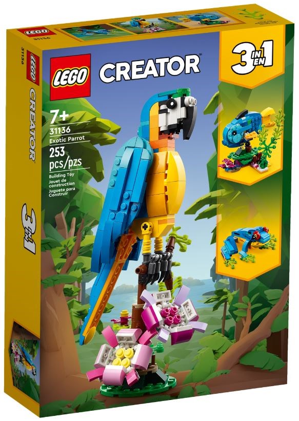 LEGO CREATOR 31136 EXOTIC PARROT LEGO CREATOR 31136 EXOTIC PARROT