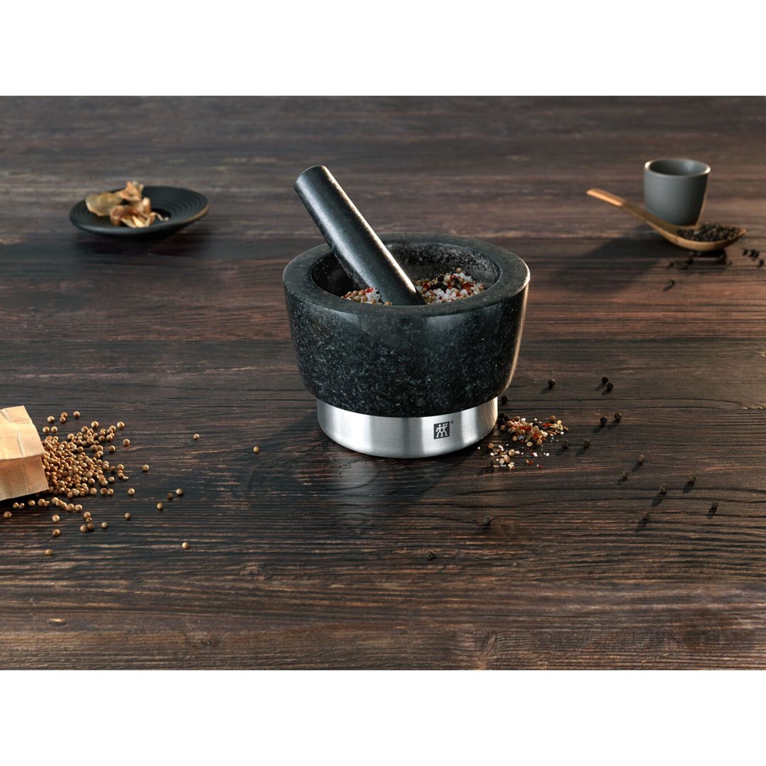 ZWILLING Spices Black Granite, Stainless steel Mortar & pestle ZWILLING Spices Black Granite, Stainless steel Mortar & pestle