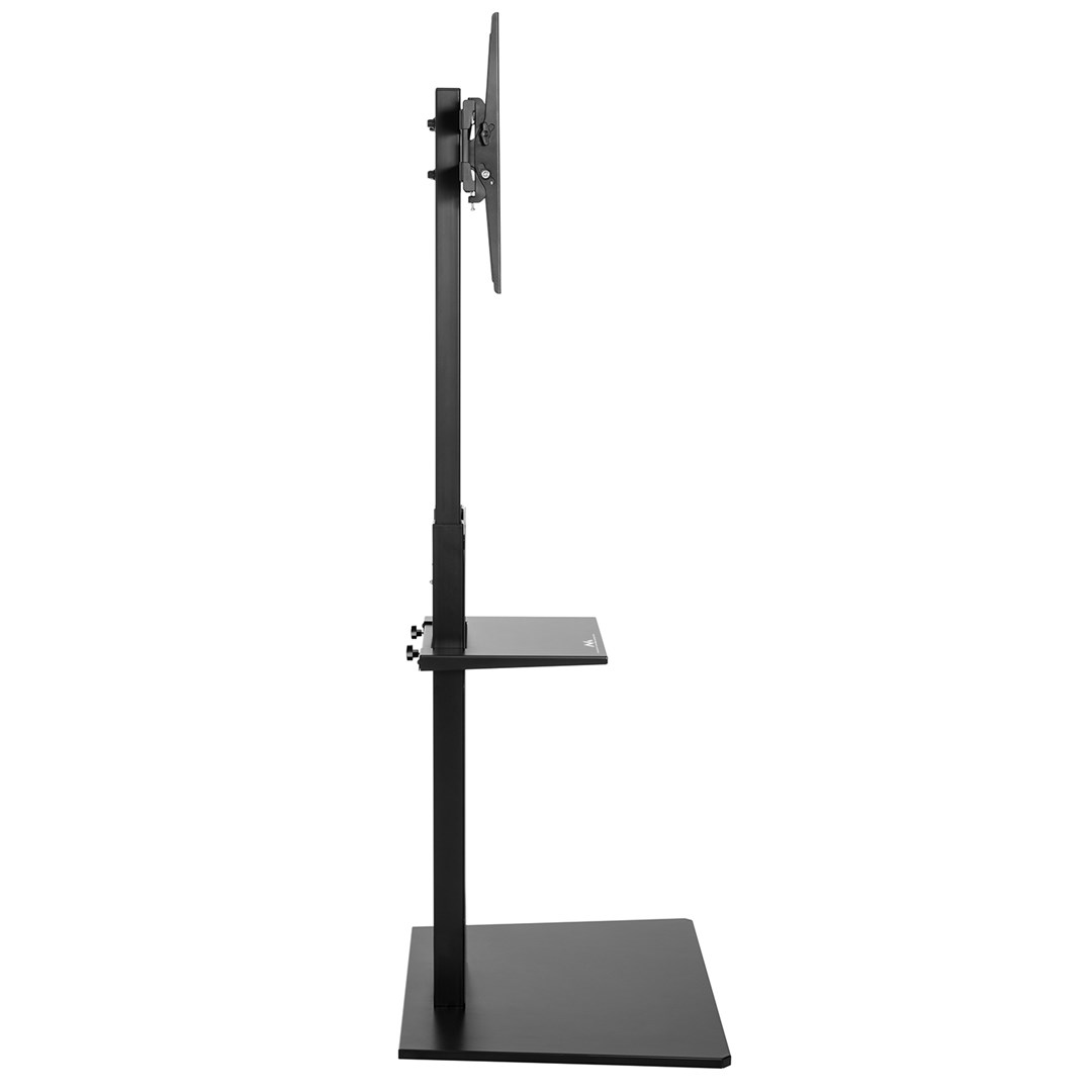 Maclean MC-865 Professional Modern TV Floor Stand with a Shelf for 37" - 70" Screens, max load 40kg, max VESA 600x400, Adjustable height, TV Entertainment Station Maclean MC-865 Professional Modern TV Floor Stand with a Shelf for 37" - 70" Screens, max load 40kg, max VESA 600x400, Adjustable height, TV Entertainment Station