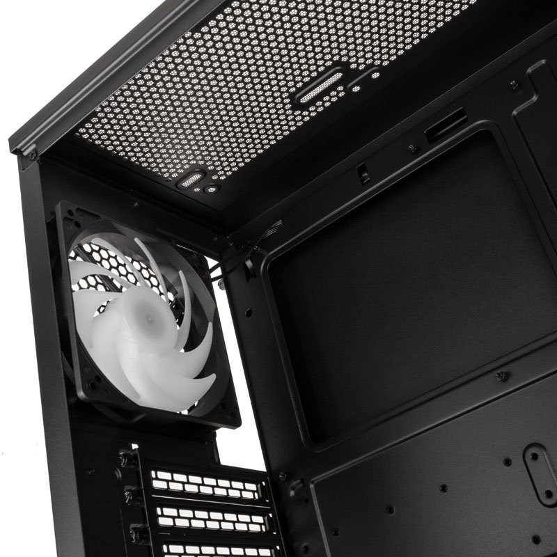 Kolink Unity Solar ARGB Mesh Midi Tower Black Kolink Unity Solar ARGB Mesh Midi Tower Black