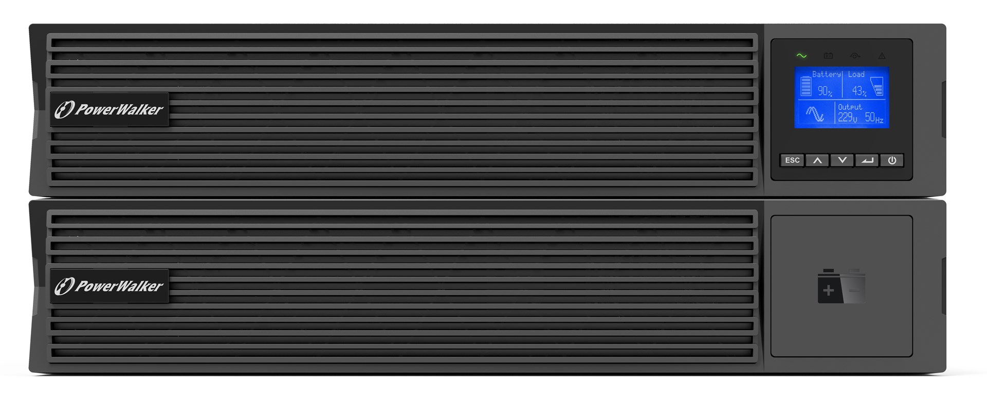 PowerWalker VFI 3000 ICR IoT Double-conversion (Online) 3 kVA 3000 W 9 AC outlet(s) PowerWalker VFI 3000 ICR IoT Double-conversion (Online) 3 kVA 3000 W 9 AC outlet(s)