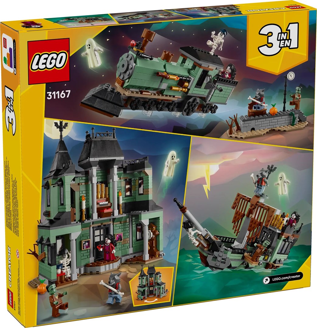 LEGO CREATOR 3 IN 1 31167 Haunted Mansion LEGO CREATOR 3 IN 1 31167 Haunted Mansion
