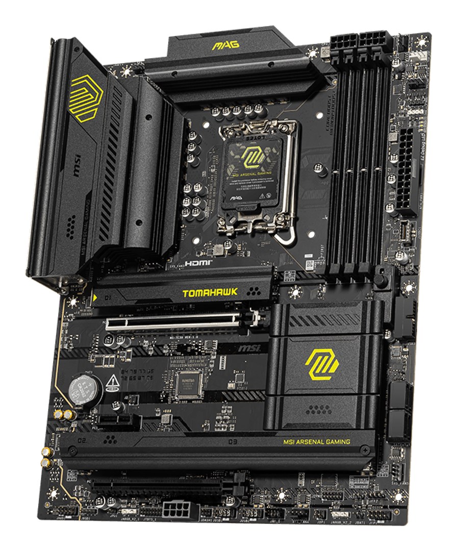 MSI MAG B860 TOMAHAWK WIFI motherboard Intel B860 LGA 1851 (Socket V1) ATX MSI MAG B860 TOMAHAWK WIFI motherboard Intel B860 LGA 1851 (Socket V1) ATX