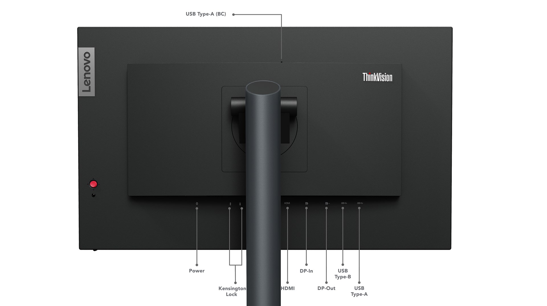 Lenovo ThinkVision P24q-30 LED display 60.5 cm (23.8") 2560 x 1440 pixels Quad HD Black Lenovo ThinkVision P24q-30 LED display 60.5 cm (23.8") 2560 x 1440 pixels Quad HD Black
