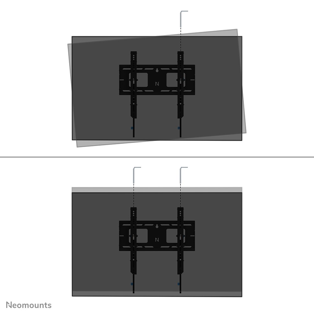 Neomounts WL35-750BL14 Heavy duty wall mount 42-75" - tilt - lockable - fast installation - TÜV Neomounts WL35-750BL14 Heavy duty wall mount 42-75" - tilt - lockable - fast installation - TÜV