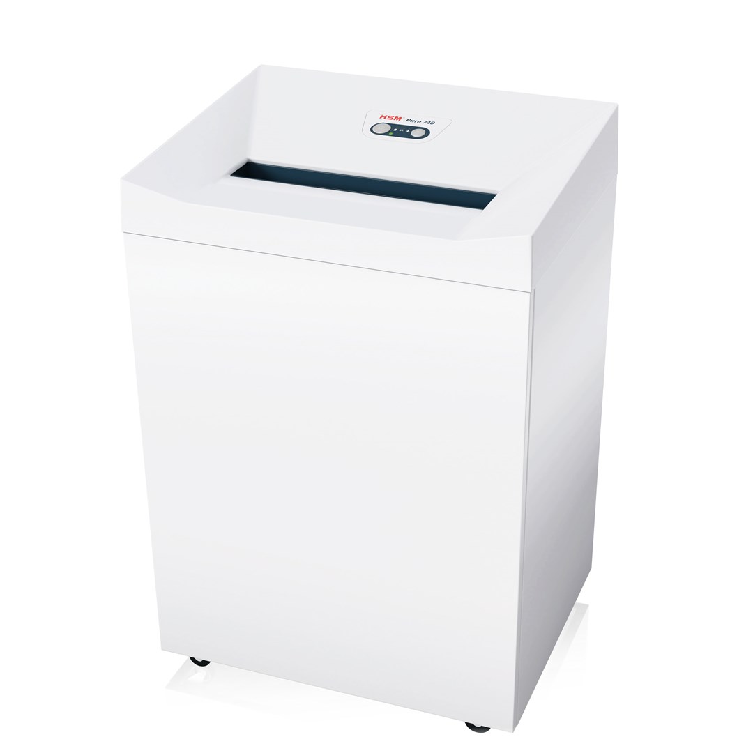 HSM Pure 740 shredder, 145 l, 3,9 mm HSM Pure 740 shredder, 145 l, 3,9 mm
