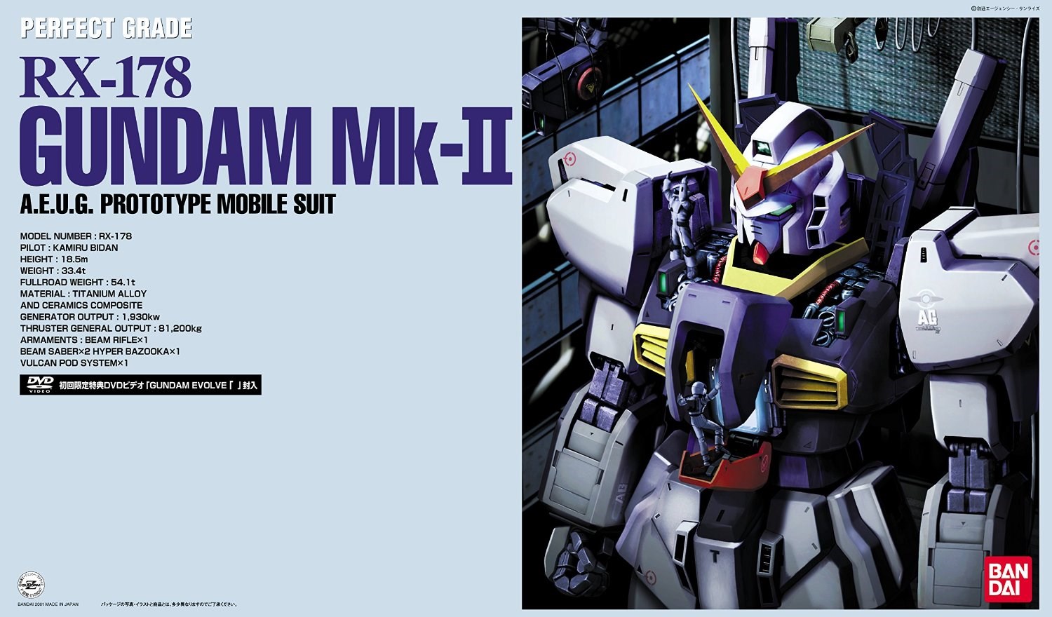 PG 1/60 RX-178 GUNDAM MK-II A.E.U.G. BL PG 1/60 RX-178 GUNDAM MK-II A.E.U.G. BL