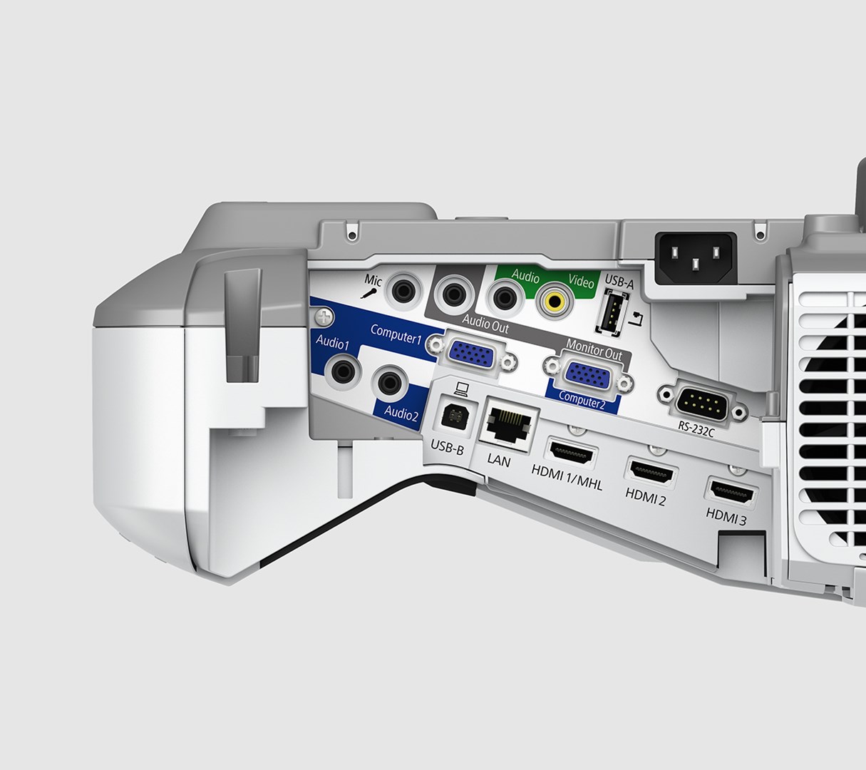 Epson EB-685W Ultra short throw projector 3500 ANSI lumens 3LCD WXGA (1280x800) White, Grey Epson EB-685W Ultra short throw projector 3500 ANSI lumens 3LCD WXGA (1280x800) White, Grey