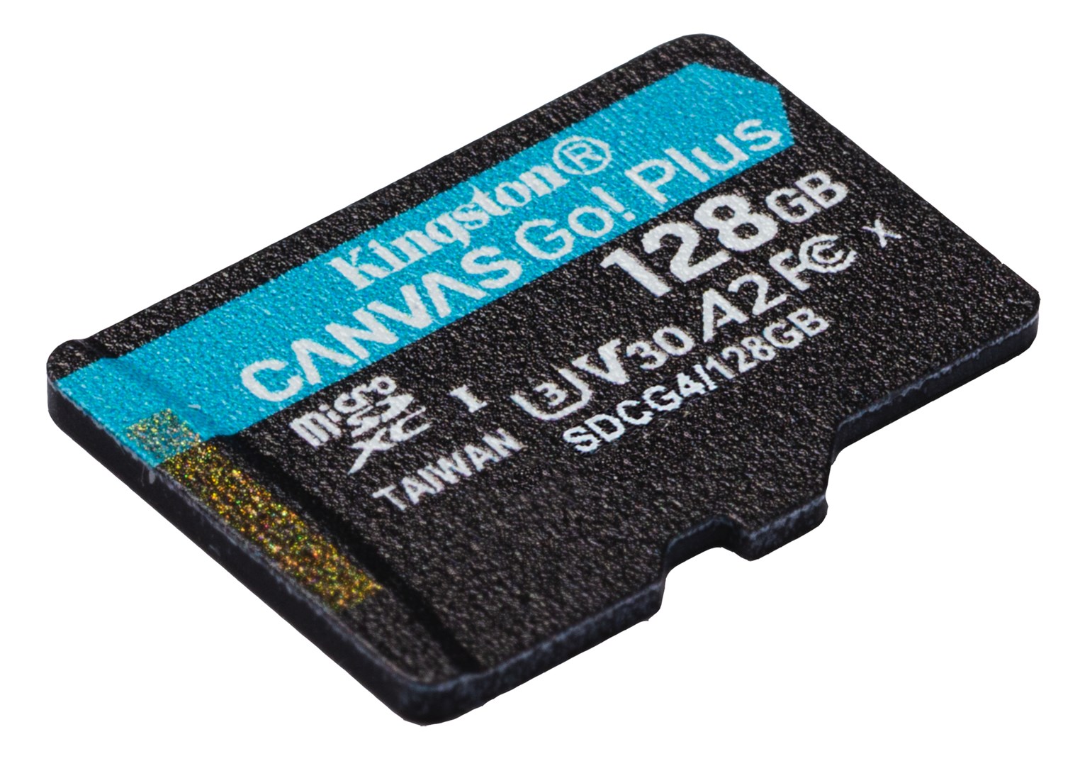 Kingston Technology 128GB microSDXC Canvas Go Plus Gen4 200MB/s A2 U3 V30 Card + Adapter Kingston Technology 128GB microSDXC Canvas Go Plus Gen4 200MB/s A2 U3 V30 Card + Adapter