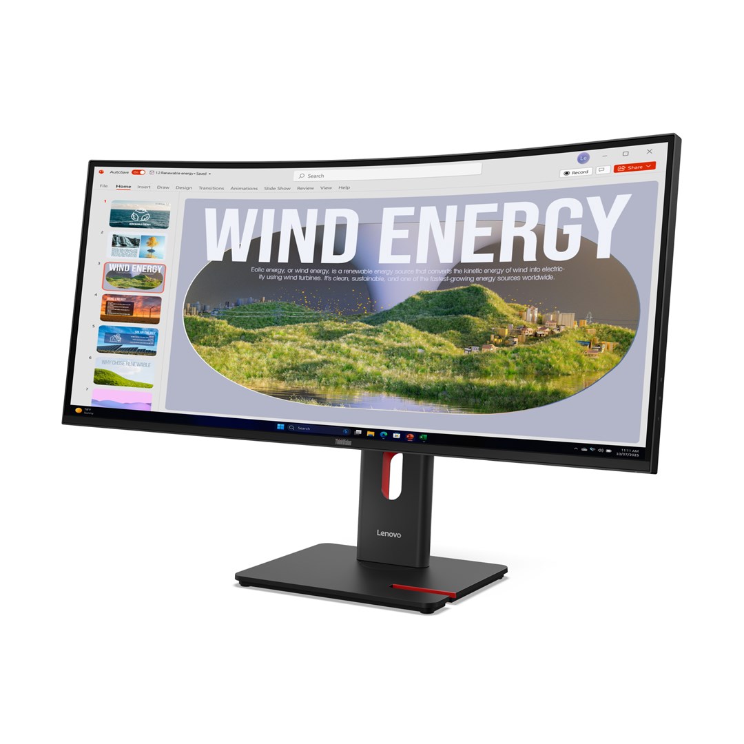 Lenovo ThinkVision T34WD-40 LED display 86.4 cm (34") 3440 x 1440 pixels Wide Quad HD Black Lenovo ThinkVision T34WD-40 LED display 86.4 cm (34") 3440 x 1440 pixels Wide Quad HD Black
