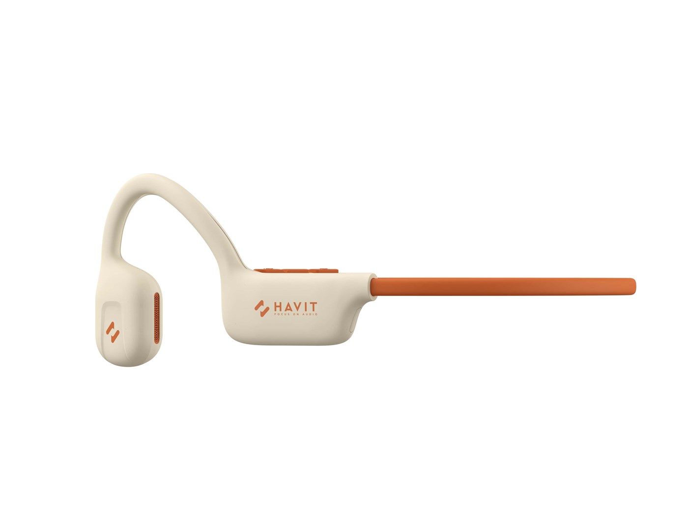 Havit E510BT Freego1 Air – Open Ear Air Conduction Headphones, beige Havit E510BT Freego1 Air – Open Ear Air Conduction Headphones, beige