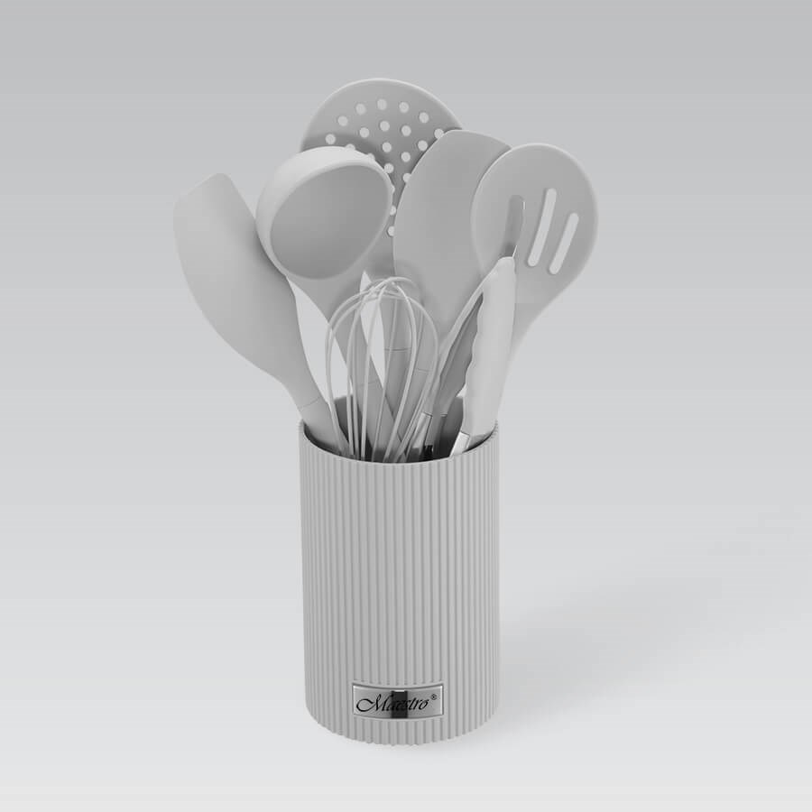 Kitchen utensils MAESTRO MR-1542-GREY 8 elements Grey Kitchen utensils MAESTRO MR-1542-GREY 8 elements Grey