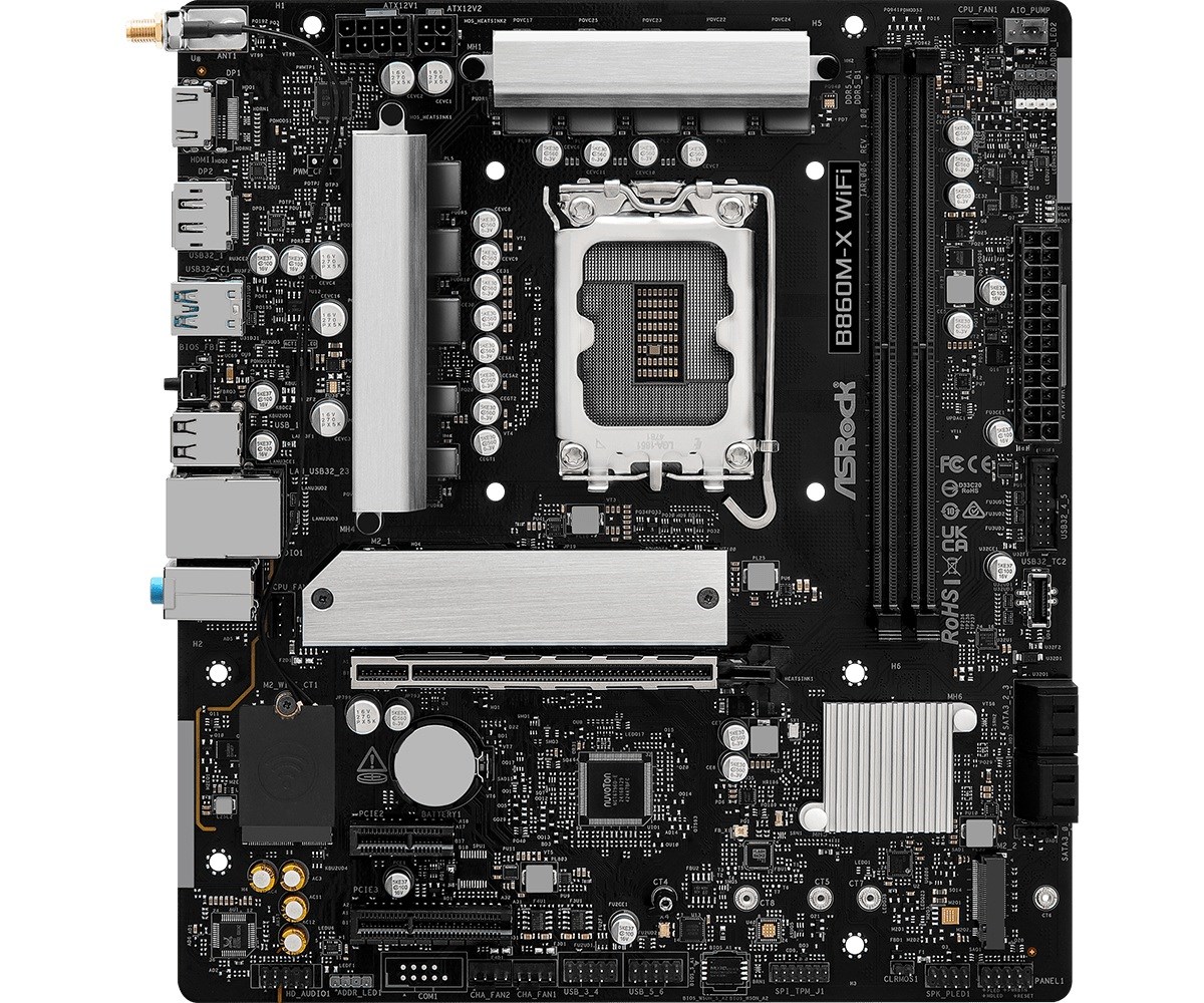 ASRock B860M-X WiFi motherboard ASRock B860M-X WiFi motherboard