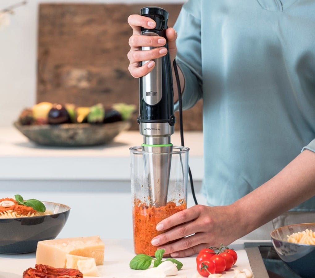 Braun MQ 7035X 0.6 L Immersion blender 1000 W Black, Satin steel Braun MQ 7035X 0.6 L Immersion blender 1000 W Black, Satin steel