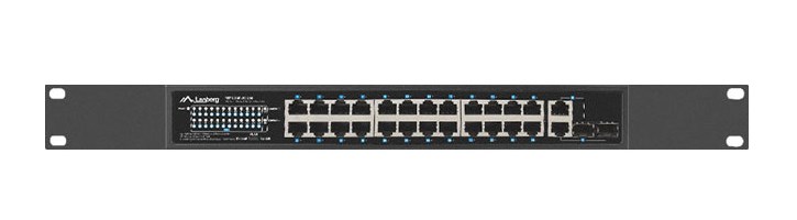 Lanberg Switch 24X 100MB DSP+/2X Combo Rack 19" 250W Lanberg Switch 24X 100MB DSP+/2X Combo Rack 19" 250W