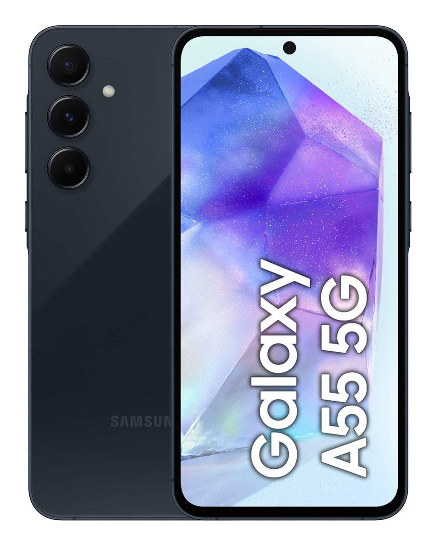 Samsung Galaxy A55 5G 16.8 cm (6.6") Hybrid Dual SIM Android 14 USB Type-C 8 GB 128 GB 5000 mAh Navy Samsung Galaxy A55 5G 16.8 cm (6.6") Hybrid Dual SIM Android 14 USB Type-C 8 GB 128 GB 5000 mAh Navy