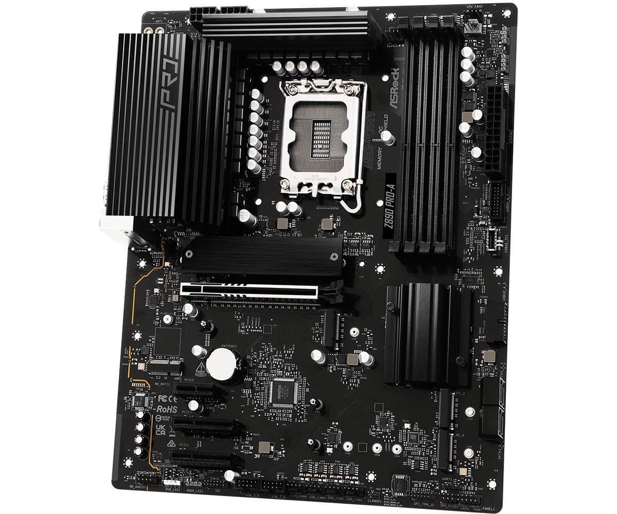 ASRock Z890 Pro-A Intel Z890 LGA 1851 (Socket V1) ATX motherboard ASRock Z890 Pro-A Intel Z890 LGA 1851 (Socket V1) ATX motherboard