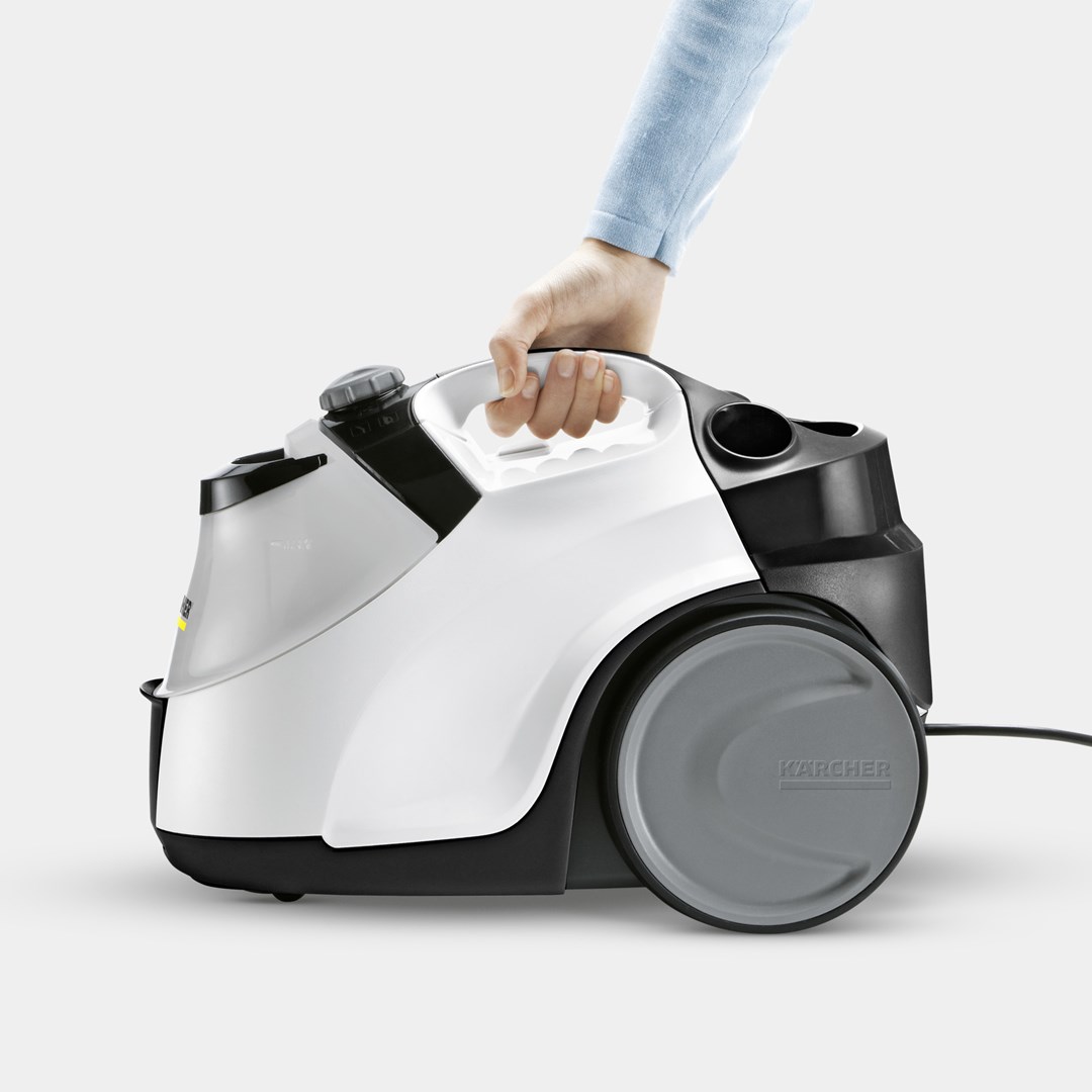 Kärcher SC 5 EasyFix IRON PLUG Cylinder steam cleaner 1.5 L 2250 W Black, White Kärcher SC 5 EasyFix IRON PLUG Cylinder steam cleaner 1.5 L 2250 W Black, White