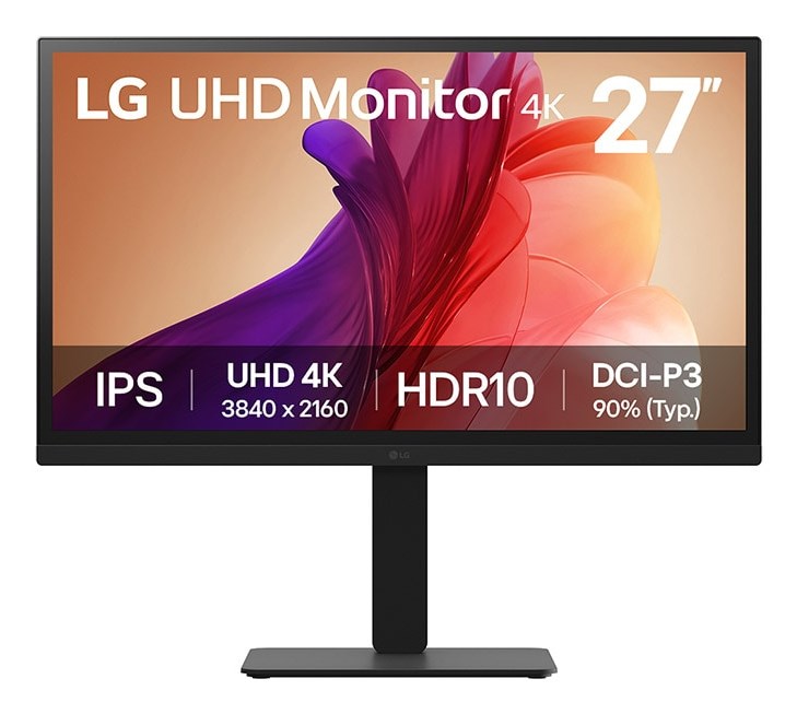LG 27BA45U-B computer monitor 68.6 cm (27") 3840 x 2160 pixels 4K Ultra HD Black LG 27BA45U-B computer monitor 68.6 cm (27") 3840 x 2160 pixels 4K Ultra HD Black