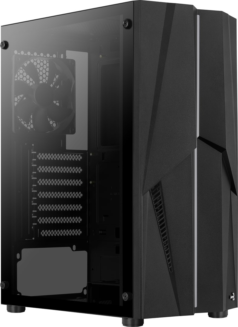 Computer case Aerocool Mecha Midi Tower Black Computer case Aerocool Mecha Midi Tower Black