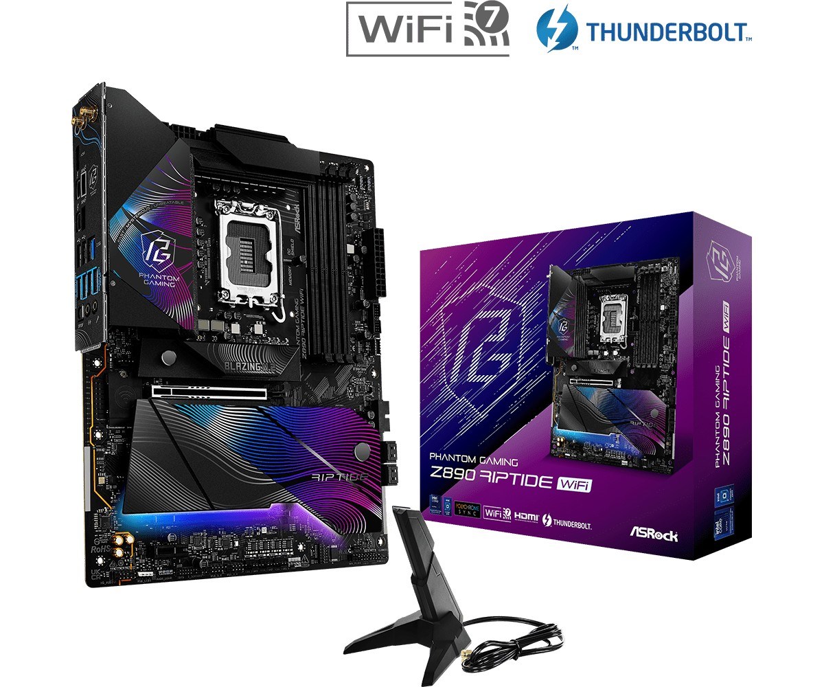 ASRock Z890 Riptide WiFi Motherboard ASRock Z890 Riptide WiFi Motherboard