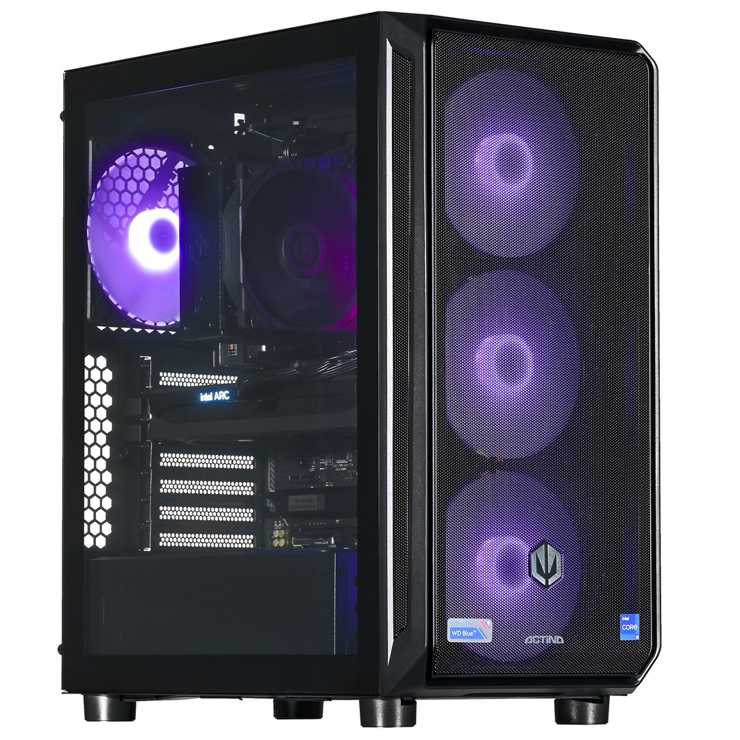 Actina 5901443410263 PC Intel® Core™ i5 i5-12600K 32 GB DDR5-SDRAM 1 TB SSD Intel Arc B580 Midi Tower Black Actina 5901443410263 PC Intel® Core™ i5 i5-12600K 32 GB DDR5-SDRAM 1 TB SSD Intel Arc B580 Midi Tower Black