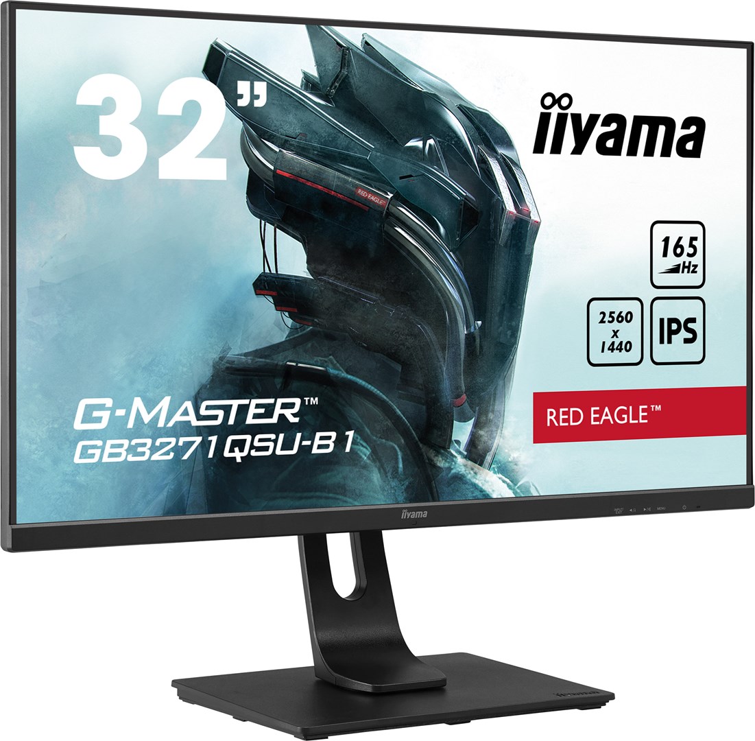 iiyama G-MASTER Unleash your full gaming potential with the 165Hz GB3271QSU Red Eagle guaranteeing 1ms MPRT iiyama G-MASTER Unleash your full gaming potential with the 165Hz GB3271QSU Red Eagle guaranteeing 1ms MPRT