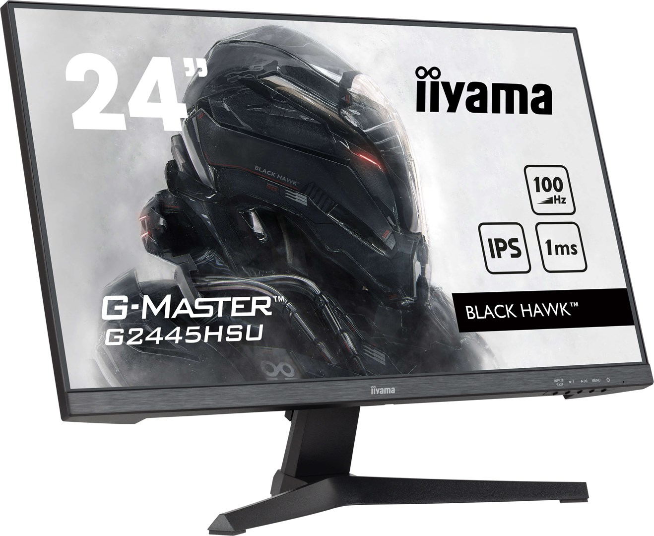 iiyama G-MASTER G2445HSU-B2 computer monitor 61 cm (24") 1920 x 1080 pixels Full HD LCD Black iiyama G-MASTER G2445HSU-B2 computer monitor 61 cm (24") 1920 x 1080 pixels Full HD LCD Black