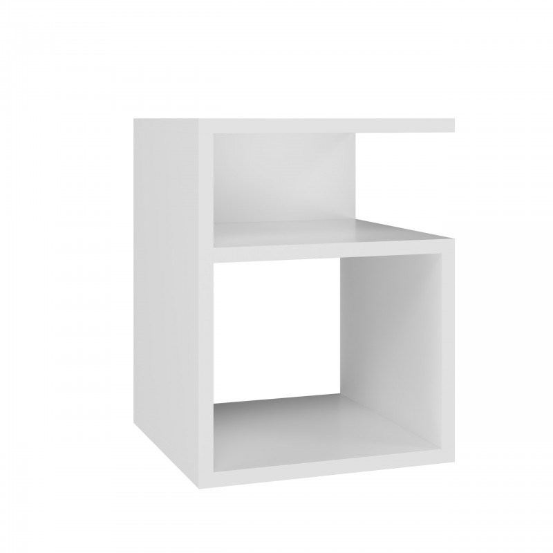 TINI bedside table 30x30x40 cm, white TINI bedside table 30x30x40 cm, white