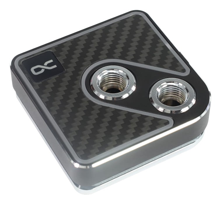 Alphacool Core 1 Aurora Carbon Water block Alphacool Core 1 Aurora Carbon Water block