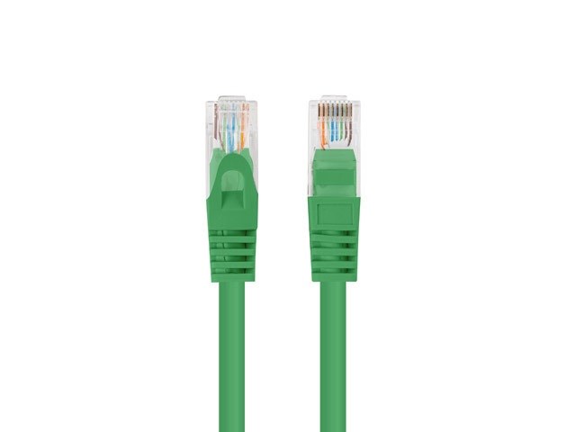 Fluke Passed Lanberg patchcord cat.6 UTP 1m green 10-pack Fluke Passed Lanberg patchcord cat.6 UTP 1m green 10-pack
