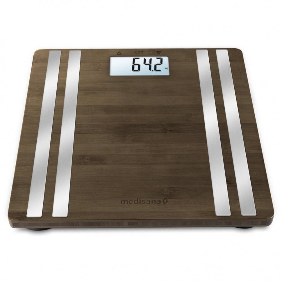 Medisana BS 552 Rectangle Bamboo, Silver Electronic personal scale Medisana BS 552 Rectangle Bamboo, Silver Electronic personal scale
