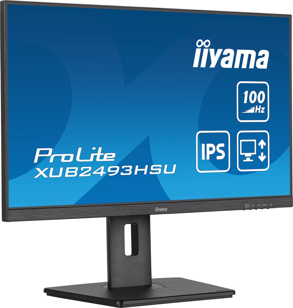 LED Monitor Iiyama ProLite XUB2493HSU-B7 - 24 - Flat screen - 60.5 cm LED Monitor Iiyama ProLite XUB2493HSU-B7 - 24 - Flat screen - 60.5 cm