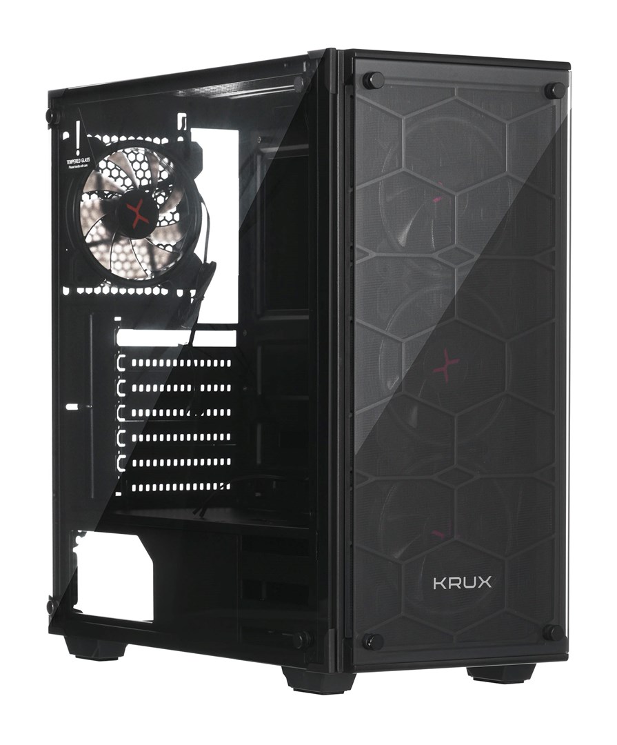 Krux LEDA ATX Tower Black Krux LEDA ATX Tower Black