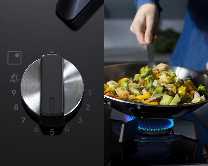 Induction-gas hob ELECTROLUX KDI641723K 800 Mixed 60 cm Black Induction-gas hob ELECTROLUX KDI641723K 800 Mixed 60 cm Black