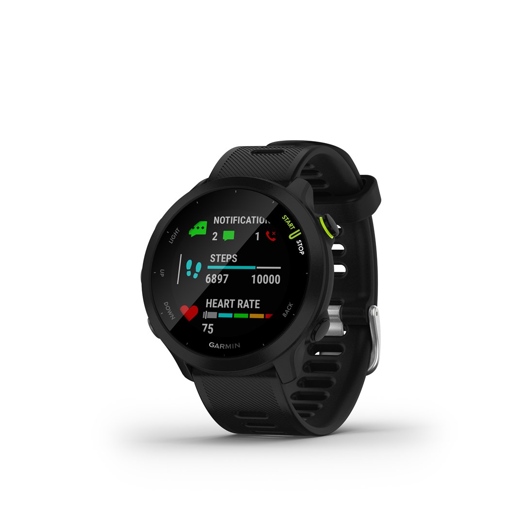 Garmin Forerunner 55 2.64 cm (1.04") 42 mm Digital 208 x 208 pixels GPS (satellite) Garmin Forerunner 55 2.64 cm (1.04") 42 mm Digital 208 x 208 pixels GPS (satellite)