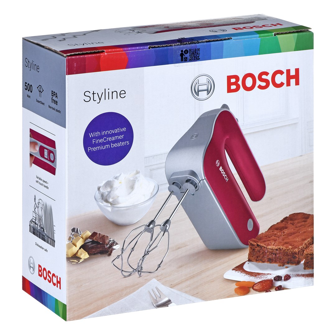 Bosch MFQ 40304 Hand mixer Red,White 500 W Bosch MFQ 40304 Hand mixer Red,White 500 W