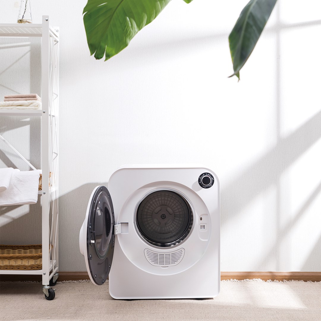 GreenBlue GB405 Tumble Dryer Electric Clothes 830W 3kg Mini Travel Vented Freestanding Wall Mount 5 Drying Programs GreenBlue GB405 Tumble Dryer Electric Clothes 830W 3kg Mini Travel Vented Freestanding Wall Mount 5 Drying Programs