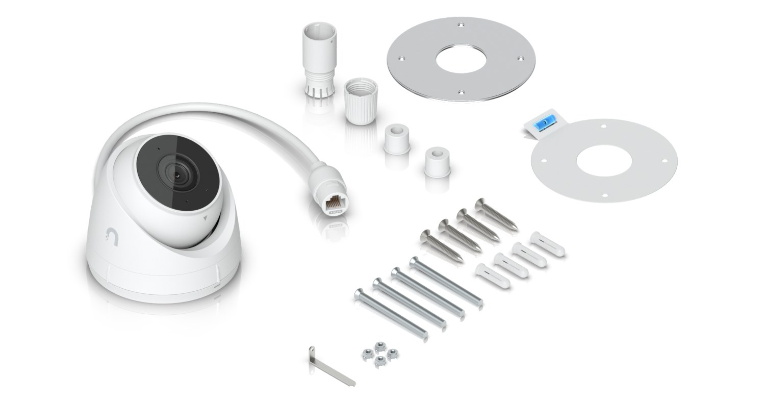 Ubiquiti G5 Turret Ultra IP security camera Indoor & outdoor 2688 x 1512 pixels Ceiling/wall Ubiquiti G5 Turret Ultra IP security camera Indoor & outdoor 2688 x 1512 pixels Ceiling/wall