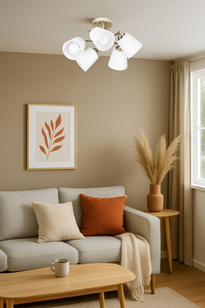 Activejet pendant lamp AJE-EMILY 3P GOLD E27 3x40W Activejet pendant lamp AJE-EMILY 3P GOLD E27 3x40W