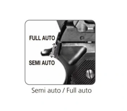 Air rifle pistol Ranger M92 Full Auto Blowback Kal.4.5 BBS 18-shots KWC Air rifle pistol Ranger M92 Full Auto Blowback Kal.4.5 BBS 18-shots KWC