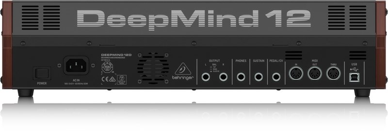 Behringer Deepmind 12D Analog synthesizer Black Behringer Deepmind 12D Analog synthesizer Black