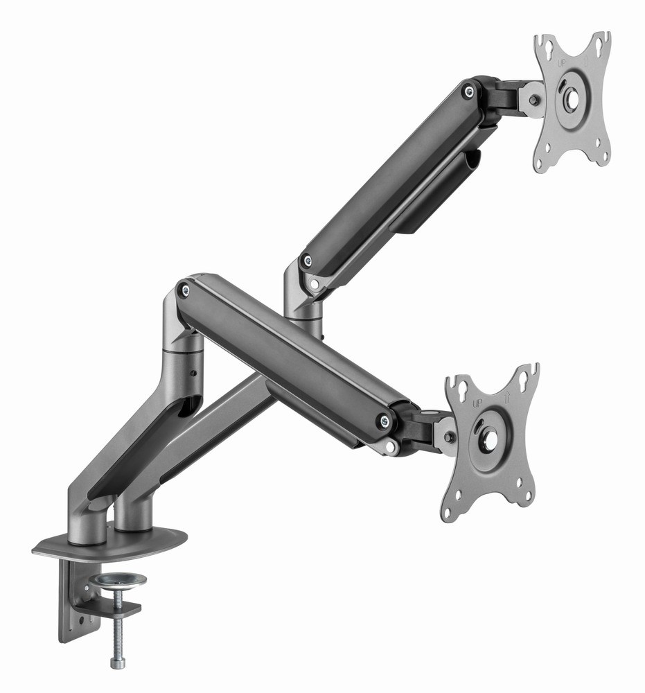 Gembird MA-DA2-05 monitor mount / stand 81.3 cm (32") Desk Grey Gembird MA-DA2-05 monitor mount / stand 81.3 cm (32") Desk Grey
