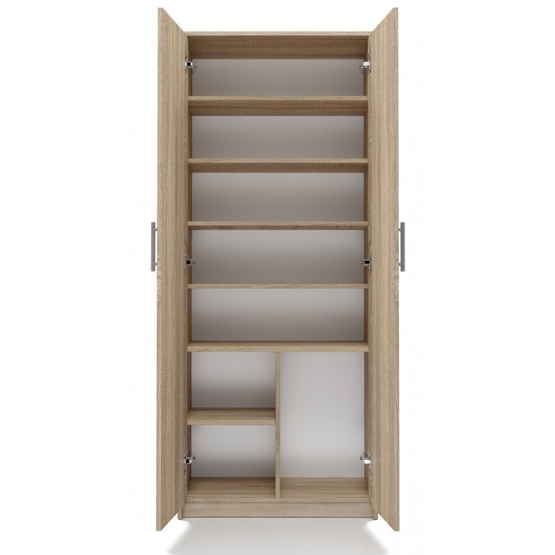 Filing cabinet OLIV 2D 74x35x180 cm, sonoma Filing cabinet OLIV 2D 74x35x180 cm, sonoma