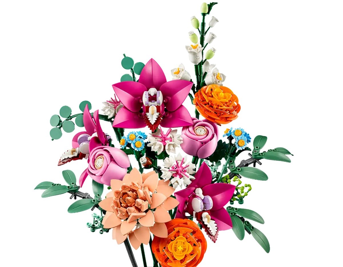LEGO ICONS 10342 The Botanical Collection - Pretty Pink Flower Bouquet LEGO ICONS 10342 The Botanical Collection - Pretty Pink Flower Bouquet
