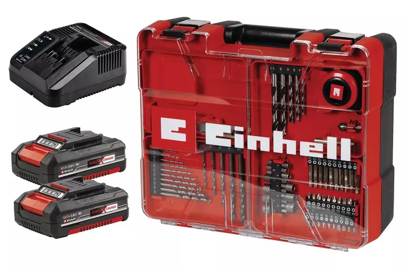 EINHELL DRILL/DRIVER TE-CD 18/40 Li +64 2x2Ah | Einhell EINHELL DRILL/DRIVER TE-CD 18/40 Li +64 2x2Ah | Einhell