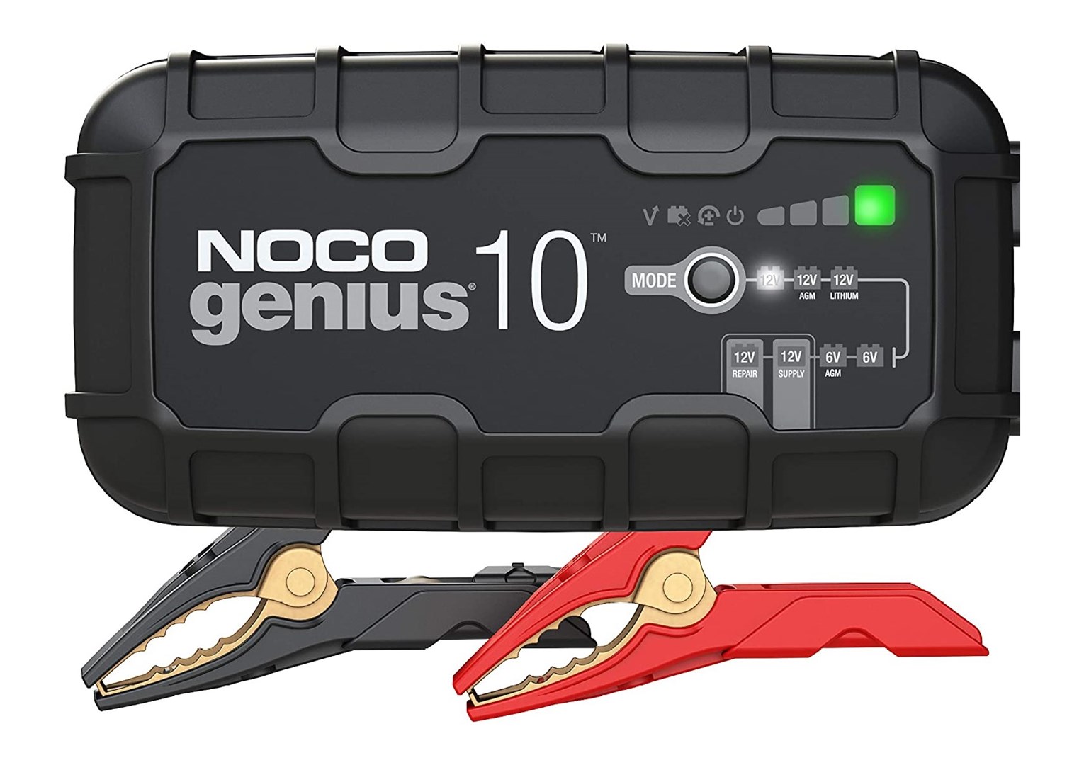 NOCO GENIUS10 EU 10A Battery charger for 6V/12V batteries with maintenance and desulphurisation function NOCO GENIUS10 EU 10A Battery charger for 6V/12V batteries with maintenance and desulphurisation function