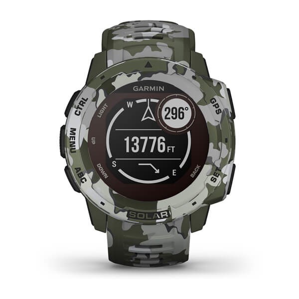 Garmin Instinct Solar Camo Edition MIP Digital 128 x 128 pixels Camouflage GPS (satellite) Garmin Instinct Solar Camo Edition MIP Digital 128 x 128 pixels Camouflage GPS (satellite)