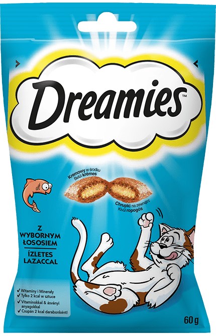 Dreamies 4008429037962 dog / cat treat Snacks Salmon 60 g Dreamies 4008429037962 dog / cat treat Snacks Salmon 60 g