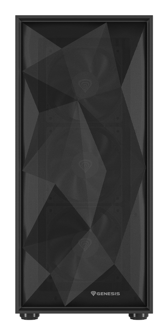 GENESIS DIAXID 605F MIDI TOWER CASE WITH USB-C WINDOW BLACK GENESIS DIAXID 605F MIDI TOWER CASE WITH USB-C WINDOW BLACK